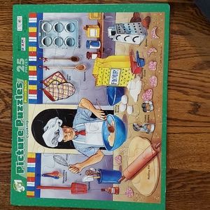 Patch cooking 25 piece puzzle